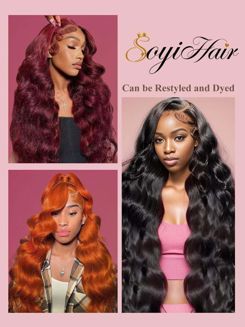 32 Inch Body Wave Lace Front Wigs Human Hair Pre Plucked 180% Density 13X4 Transparent HD Lace Front Wigs for Women Glueless Frontal Wigs with Baby Hair Natural Black Human Hair Wig