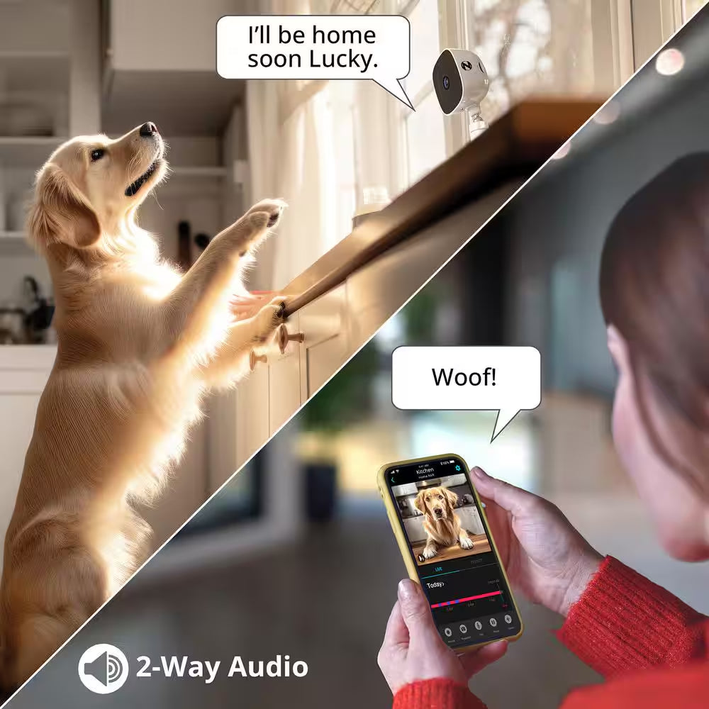 1080P Plug-In Indoor Wireless Security Camera