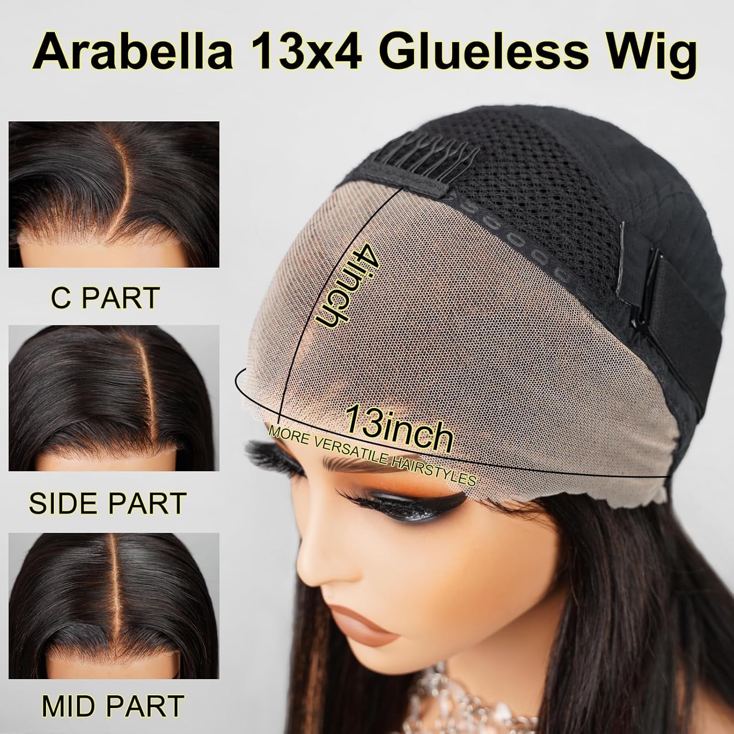 13X4 Loose Curly Wave Wig 1B/30 Ready to Go Glueless Wigs Human Hair Highlight Lace Front Wig Human Hair Pre Plucked Cut Lace 210% Density Pre Bleached (24Inch, 13X4 Loose Wave)