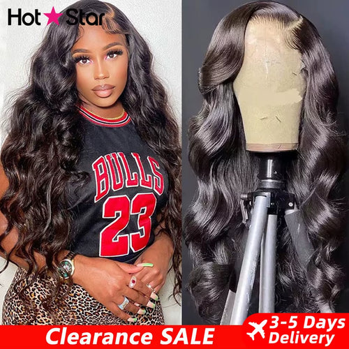 13X6 HD Lace Frontal Human Hair Wigs Body Wave Pre Plucked 13X4 Lace Front Wig Transparent Lace Front Human Hair Wig for Women