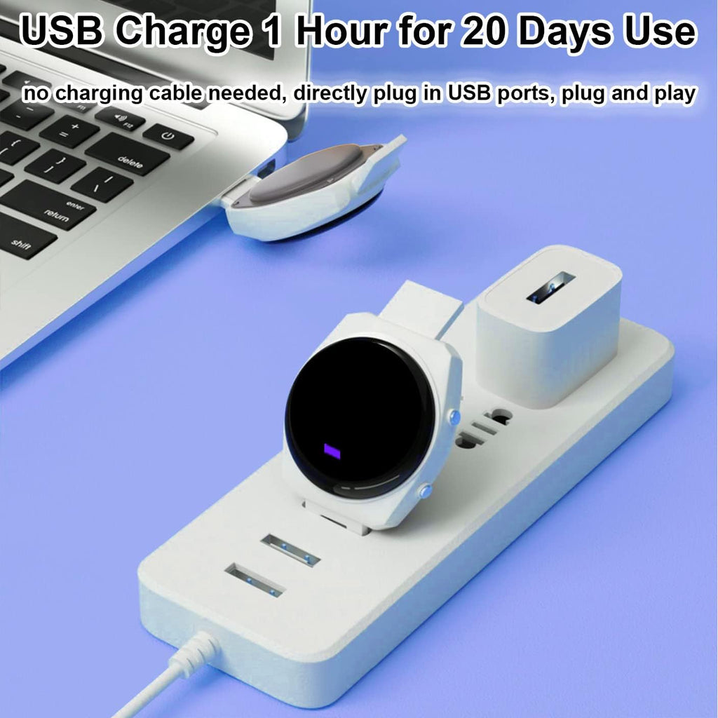 Fitness Tracker Pedometer Watch, No App No Phone Required, USB Charge 1 Hour for 20 Days Use, IP68 Waterproof Digital Watch with Alarm Clock Timer Distance Step Tracker for Kid Teen Boys Girls