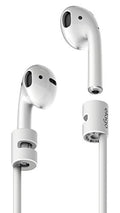 Elago Airpods Strap [White] - [Compatible with Apple Airpods 1 &