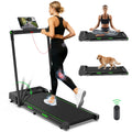 2 in 1 Walking Pad for Home/Office,Folding Treadmill 2.5Hp, under Desk Treadmill with Remote,0.6-7.6Mph