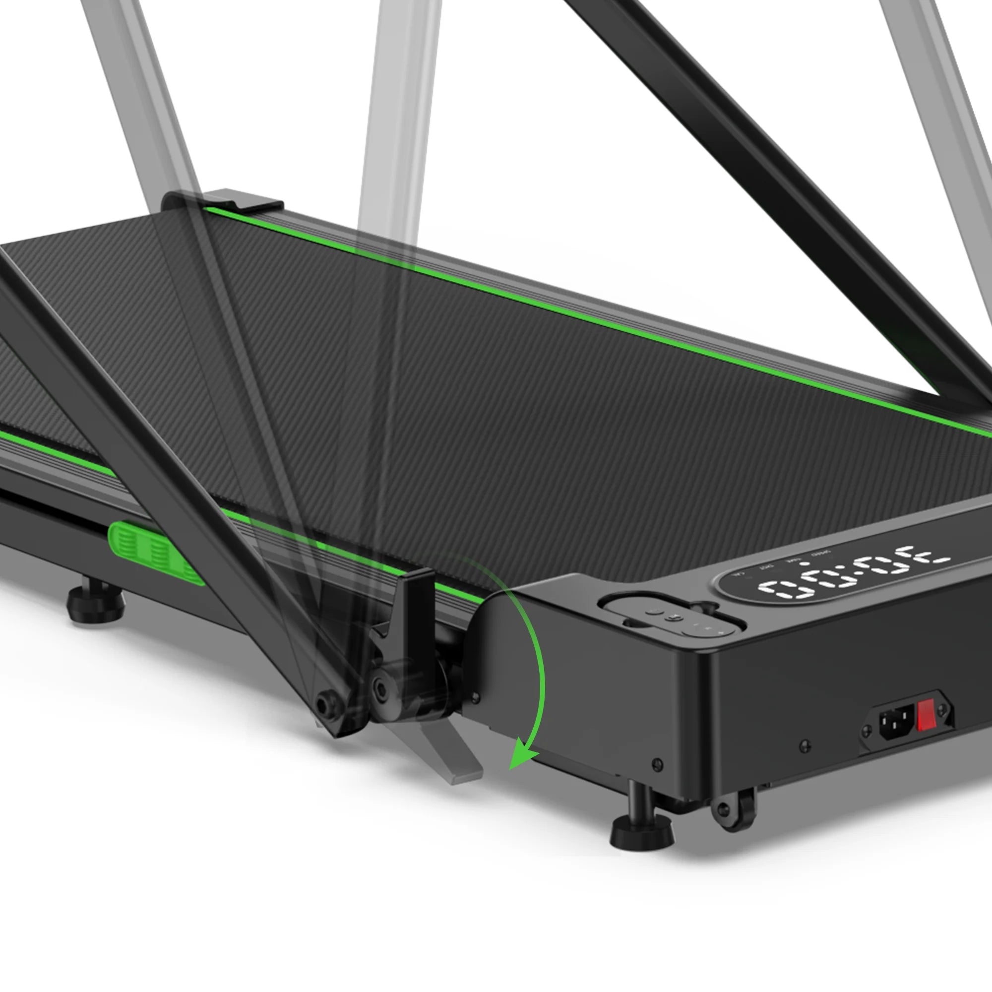 2 in 1 Walking Pad for Home/Office,Folding Treadmill 2.5Hp, under Desk Treadmill with Remote,0.6-7.6Mph