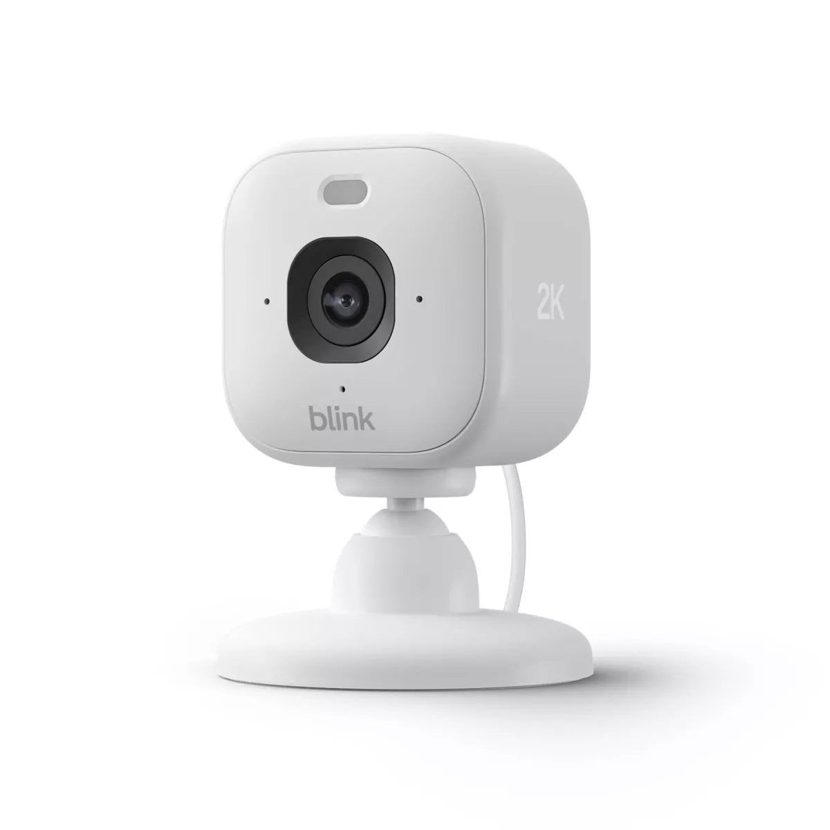Blink Mini 2K+ Compact Plug-In Security Camera, 2K Video Resolution, Color Night Vision, Enhanced Audio. 1 Camera