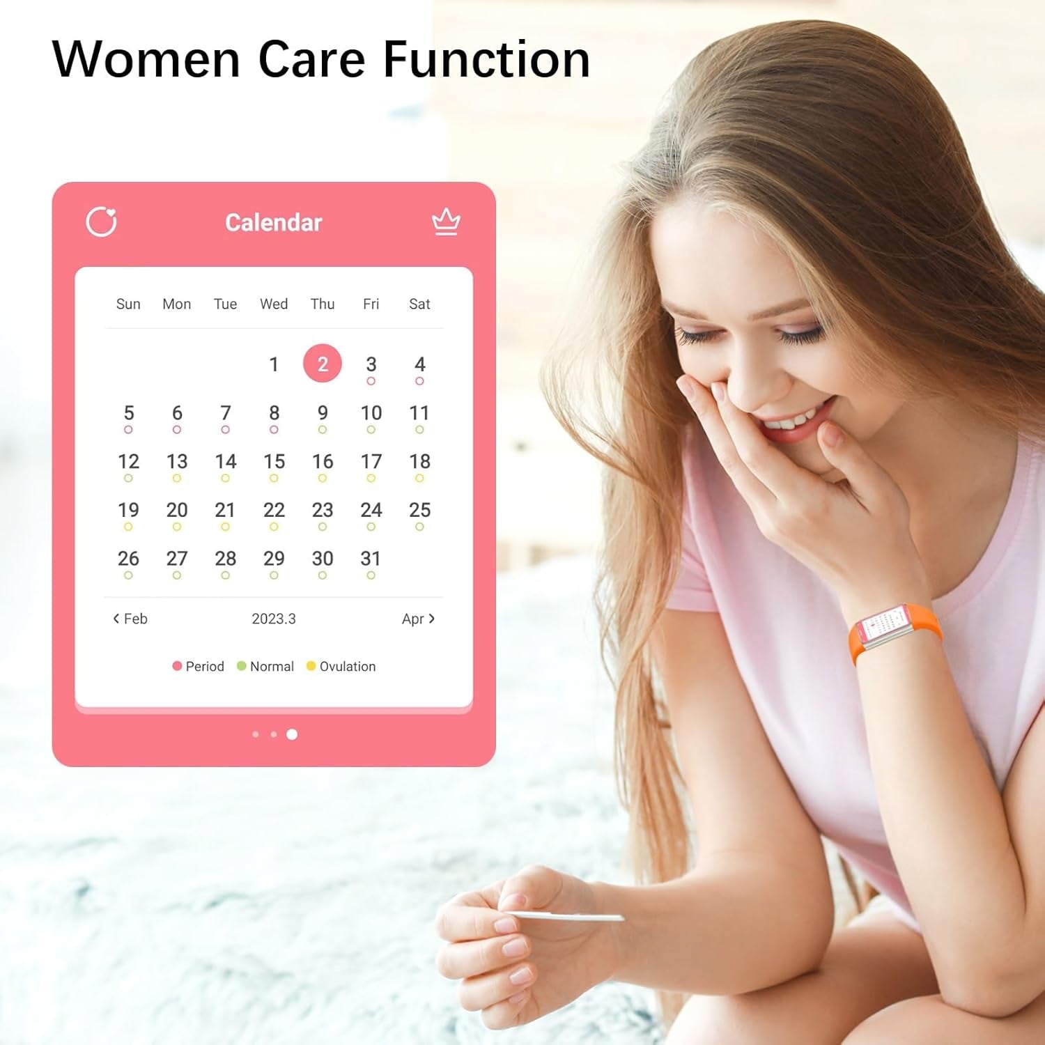 Fitness Tracker with 24/7 Heart Rate and Blood Pressure Monitor, Blood Oxygen, Sleep Tracker, Step Tracker, Calorie Counter, IP68 Waterproof Fitness Watch, Smart Watch for Iphone Android Compatible