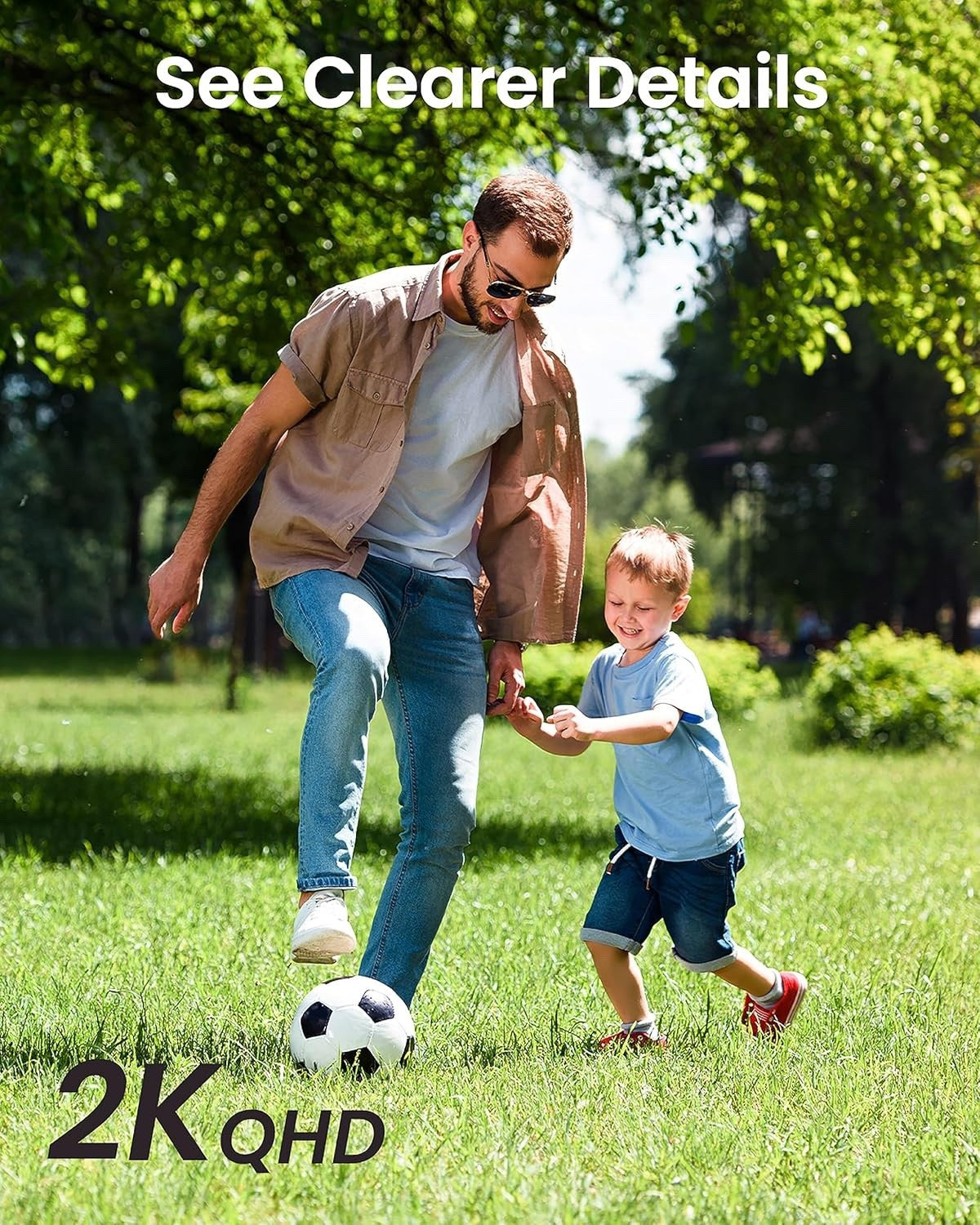 2K Wifi Surveillance Security Camera Outdoor/Home/D